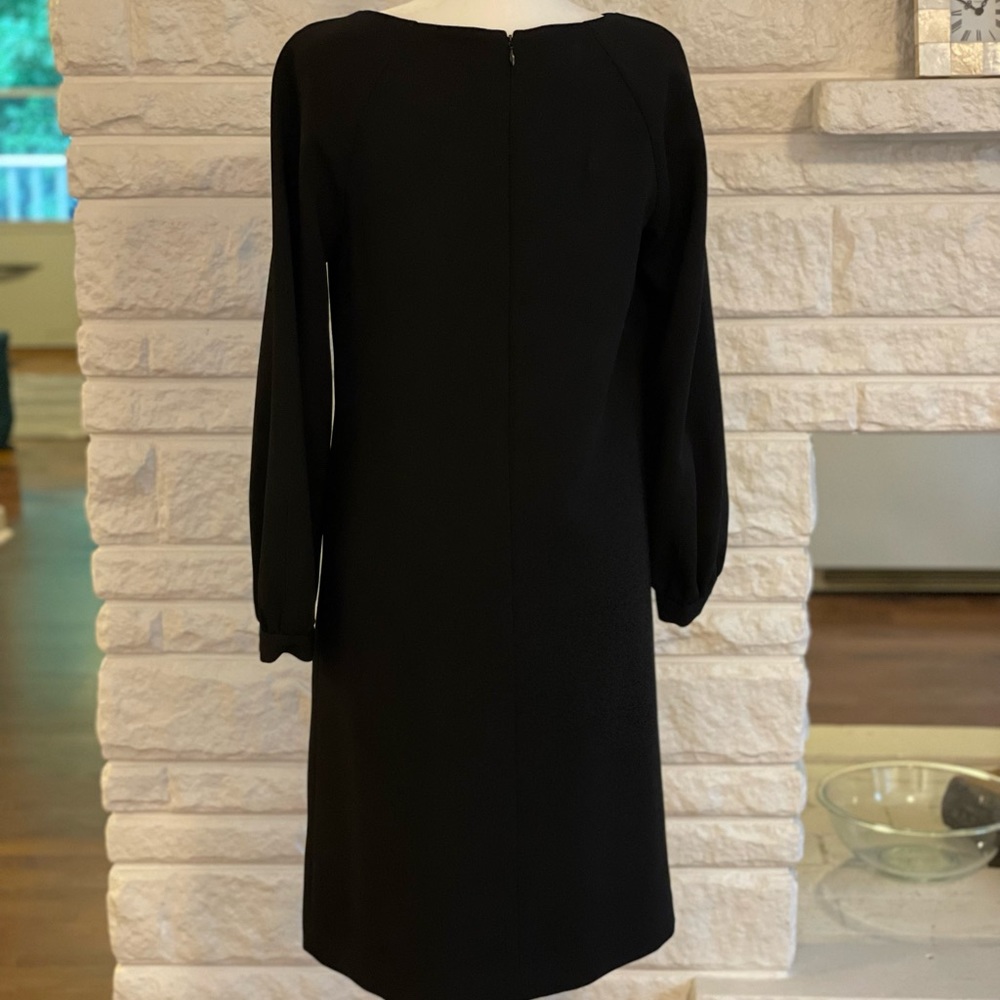 Black Talbots Long Sleeve Polyester Cocktail Dress - image 8